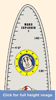 Rocket , Height Chart